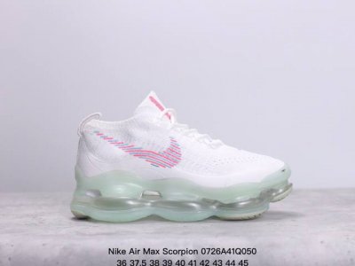 Nike Air Max Scorpion 次世代气垫 搭载全掌长气垫的新鞋款，而这样的配置，会带来过去所有 Air Max 鞋款所没有的穿著体验；除了中底外鞋