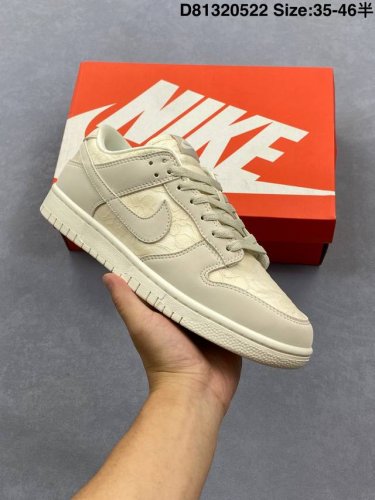 公司级耐克Nike Dunk Low 扣篮系列 复古低帮休闲运动滑板板鞋 采用脚感柔软舒适Zoomair气垫 有效吸收滑板等极限运动在落地时带来的冲击力 街头运