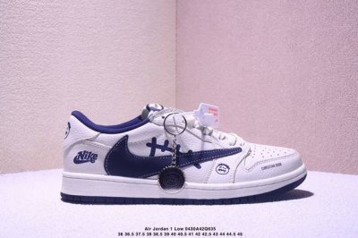 海外爆款限量发售！Travis Scott X Fragment Design X Jordan Air Jordan 1 Low Og Sp “Nike联名