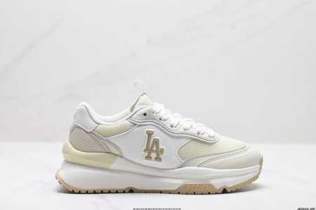 公司级korea韩国限定发售ny美国榄球洋基队限定 X Mlb Big Ball Chunky Mesh 厚底老爹系列低帮网织轻量休闲运动慢跑鞋“网眼象牙白黑n - 点击图像关闭