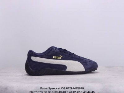 公司级puma Speedcet Og 彪马低帮复古运动休闲赛车跑鞋 以趣味十足又前卫复古的设计引领潮流，将赛道精神融入街头时尚，开启前卫竞速之旅。融入经典配色