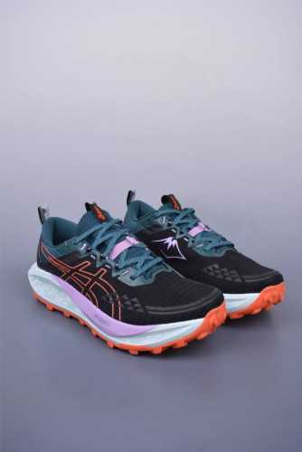 Asics Gel-Trabuco 13 复古亚瑟士 透气休闲鞋缓震男子耐磨跑步鞋 鞋面采用无缝线鞋面 贴合脚型 穿着舒适 中底360°环绕式Gl 提供良好的缓