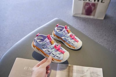 hoka包头凉鞋 Hoka徒步机能防滑登山越野户外运动溯溪鞋 Hopara霍帕拉系扣造型男女童小众夏款沙滩凉鞋 夏季韩版防滑软底透气休闲超轻便沙滩鞋涉水鞋童鞋