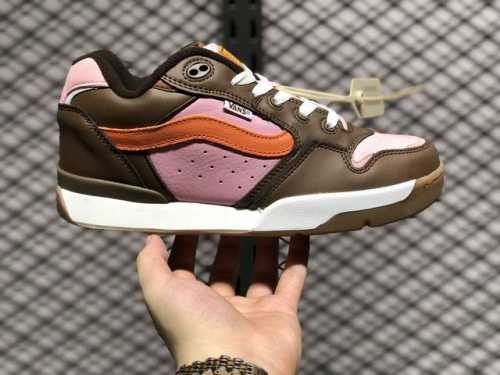 核心私 vans 范斯官方 Rowley Xlt 减震耐磨轻便 复古滑板鞋 面包鞋 男女同款 粉粽色尺码：35-45