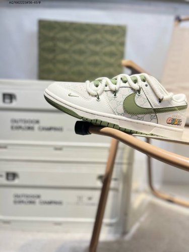 Nike Sb Dunk Low“古驰联名” 周年高端定制 低帮休闲板鞋 定制鞋盒 超高清洁度 皮料切割干净无任何毛边 细节完美Xx2025 Aq7662223