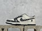 放店私 Nk Sb Dunk Low Bape联名 满印五角星黑勾 周年高端定制 低帮休闲板鞋 Dj2024-122 #定制鞋盒 大厂纯原品质出货 超高清洁度