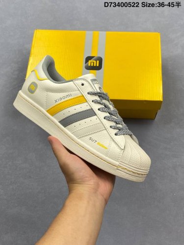 阿迪达斯Ad Originals Superstar 经典贝壳头休闲板鞋 纯白 B27136 纯原鞋楦 立体Logo 国内最高工艺 原装超软一体蓝底 头层抗裂牛
