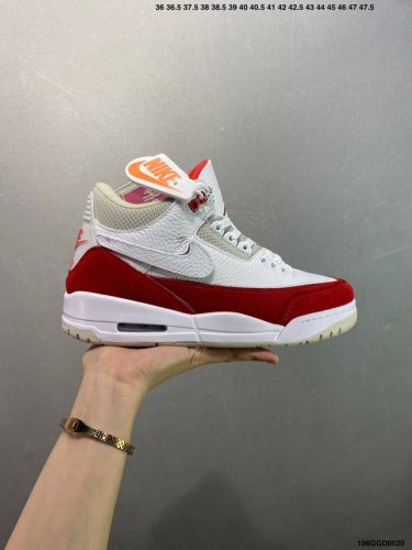 公司级Air Jordan 3 Retro Aj3 乔3 复古休闲运动文化篮球鞋 首次使用经典传神Jump Man Logo 并创新使用后掌可视气垫 清爽有余的