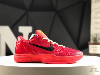180 Nk Zoom Kobe 6 科比 脚型适配性 市场最强没有之一 鞋面工艺全新升级 100%对标正品 原厂聚氨酯蛇鳞 珠光密度同步正品 Swoosh喷漆