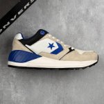 本地230 核心私 converse Wave Trainer Ox 舒适防滑耐磨 复古休闲通勤跑鞋 鞋面采用透气网布材质 搭配部分质感麂皮拼接 层次丰富且不失