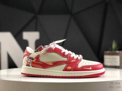 310 公司级带半码Air Jordan 1 哪吒 魔丸 此款主张打破传统的工业化流水线设计限制，以Made By Ideas的超级创意为理念，集结众多潮流设计