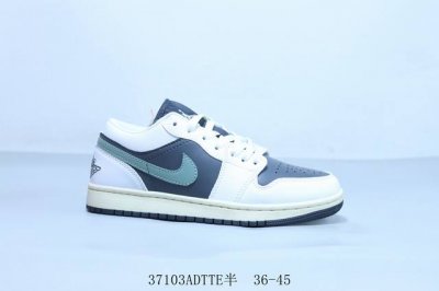 90 Nike Air Jordan 1 Low Gs"White/Black/Pink"Aj1乔丹一代低帮经典复古文化休闲运动篮球鞋 货号 Dc0774-00