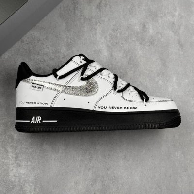本地 核心私 Nike Air Force 1'07 Low 破斧沉舟 空军一号低帮休闲板鞋 #定制皮料 定制鞋盒 配件齐全 原楦原纸板 纯正空军版型 内置全掌