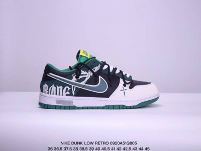 公司级耐克nike Dunk Low Retro 扣篮系列 解构抽绳复古低帮休闲运动滑板板鞋 采用脚感柔软舒适zoomair气垫 有效吸收滑板等极限运动在落地时