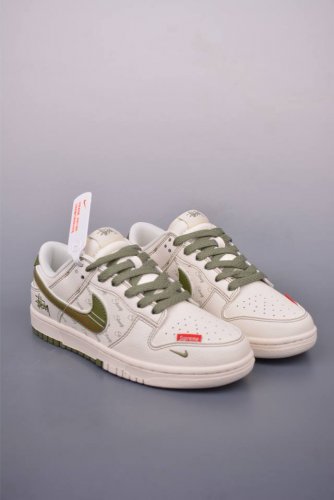 Nike Sb Dunk Low 斯图西联名 纯原大厂出品 极力推荐 原装头层材料 独家版型蒸餾加工 帶來的是更好的视觉和脚感体验 大厂纯原品质出货 清洁度 电