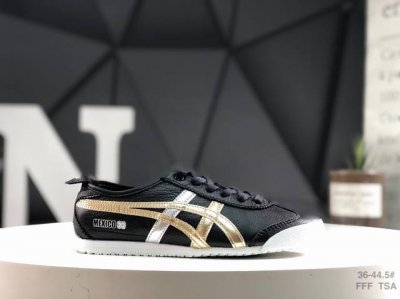210 真标带半码Asics/亚瑟士 日产经典老牌-鬼塚虎/Onitsuka Tiger Mexico 66经典墨西哥系列复古经典百搭板鞋休闲运动鞋慢跑鞋 采用