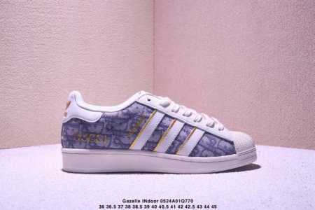 Adidas Gazelle Indoor W定制贝壳头Gucci 三叶草休闲防滑耐磨低帮板鞋鞋头出色设计 塑就出众贴合感稳固的后跟贴合足部曲线设计软弹舒适 不 - 点击图像关闭