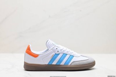 真标阿迪达斯三叶草adidas Originals Samba Og 桑巴舞系列绅士德训足球风百搭低帮休闲运动板鞋 货号:Ih8160 尺码:36 36.5 3