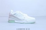 210 Lv路易威登Louis Vuitton Trainer Sneaker Low休闲运动文化百搭篮球鞋 111630Hitoo 36-45