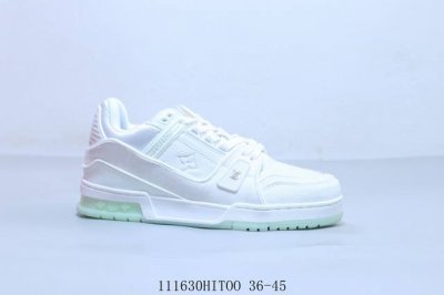 210 Lv路易威登Louis Vuitton Trainer Sneaker Low休闲运动文化百搭篮球鞋 111630Hitoo 36-45