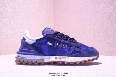 Lacoste法国鳄鱼 舒适百搭 低帮 生活休闲鞋 男款 黑黑白 48Sma0050-J02 尺码：40-45 Xm0421Q499