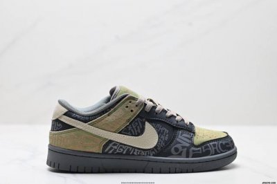 公司级耐克Nike Dunk Low 扣篮系列 复古低帮休闲运动滑板板鞋 采用脚感柔软舒适Zoomair气垫 有效吸收滑板等极限运动在落地时带来的冲击力 为街头