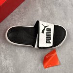 本地 核心私 彪马puma Royalcat Comfort 系列夏季一字魔术贴可调节休闲百搭运动潮流沙滩拖鞋 货号：37 02 Z9X.0 尺码：35 36