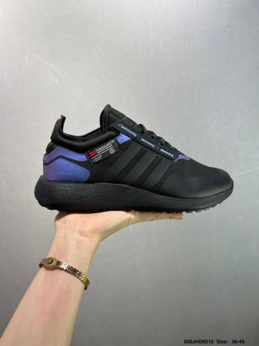 adidas Rocket Boost 舒适 织物皮革防滑耐磨轻便 低帮 休闲跑步鞋 Id：050Jhd0515