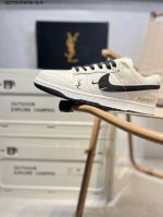 Nike Sb Dunk Low“圣罗兰联名” 周年高端定制 低帮休闲板鞋 定制鞋盒 超高清洁度 皮料切割干净无任何毛边Gf2409 Qz7721412#36-