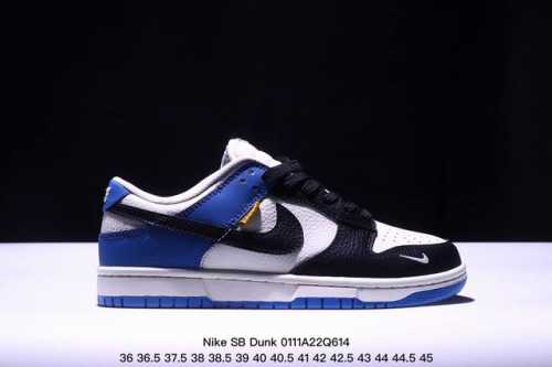 海外爆款限量发售！高端定制nike Sb Dunk Low闪电联名 Unione黑白蓝 藤原浩联名 高端定制 低帮休闲板鞋 定制鞋盒 大厂纯原品质出货 超高清洁