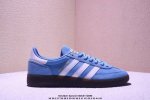 公司级Adidas Handball Spezial 官方正确版本 阿迪达斯经典款 复古休闲板鞋 全鞋采用反毛皮制作 牛筋耐磨大底 承载青春情怀的板鞋 经典三条