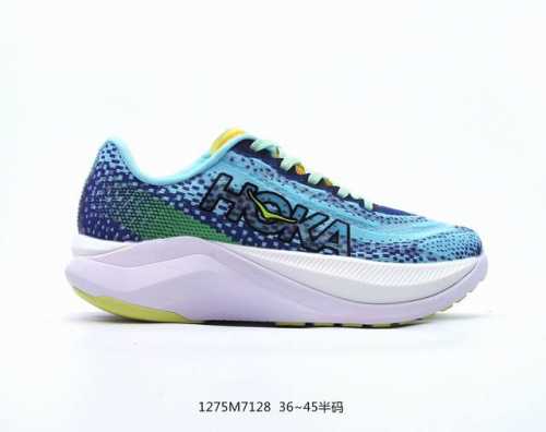 美国新兴跑鞋品牌hoka One One Mach 6 Low 马赫6代系列低帮全马竞速轻量透气网纱休闲运动慢跑鞋“#男女鞋半码制#升级原楦开发纸版楦型#采用热