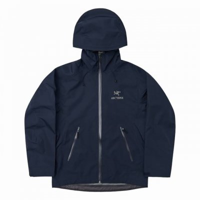 顶级版本，随意对比』 - Arc'Teryx 始祖鸟beta Lt Gore-Tex Jacket纯色休闲运动连帽硬壳冲锋衣--幸运蓝 尺码: S, M, L,