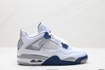 公司级Nike Air Jordan 4 Retro 耐克迈克尔 乔丹Aj4代中帮复古休闲运动文化篮球鞋 原厂材料Tpu超Q弹网格材质 缜密拉帮及中底钢印细节