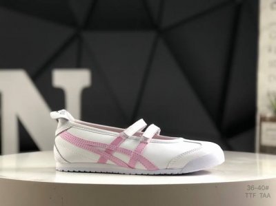 130 patou X Onitsuka Tiger鬼塚虎 Mexico 66 ballerina White/Cotton Candy 白粉色 货号：1183
