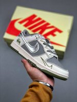 nike Sb Dunk Low X The North Face 斯图西联名白灰绿银勾 纯原大厂出品 极力推荐原装头层材料 独家版型蒸餾加工帶來的是更好的视觉