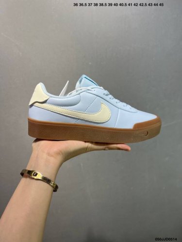 耐克 Nike Court Shot 男女子运动鞋春季透气轻便经典白昼 潮流 嘻哈 百搭 防滑 低帮 板鞋 Fq8146#拒绝沉闷黑白 质感满满的皮革鞋面，搭配