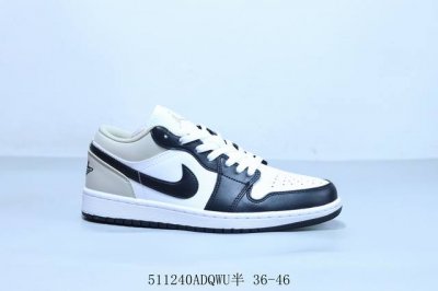 乔丹Air Jordan 1 Low Aj1 乔1低帮复古文化休闲运动篮球鞋 货号 553558-153 511240Adqwu半 36-46