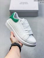 Alexandermcqueen 亚历山大 麦昆Mcq 运动小白鞋 厚底增高闪尾光滑牛皮平底鞋休闲鞋 时尚男女板鞋潮运动鞋 ，火爆到大街小巷无人不知，无人不晓的