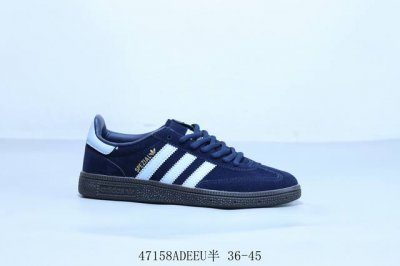 Adidas Handball Spezial 阿迪达斯经典款 德训复古休闲板鞋 深蓝 货号 If8914 47158Adeeu半 36-45