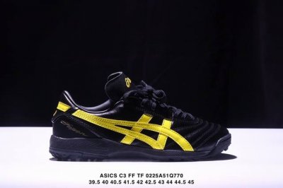 Asics亚瑟士Ds Light C3 Ff Tf袋鼠皮Ag短钉足球鞋时尚复古男士运动鞋 带半码 39-45 尺码：39-45半 Xm0225Q770