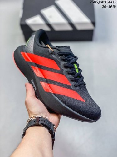 公司级Adidas Adizero Evo Sl 舒适百搭防滑耐磨 低帮 休闲跑步鞋 货号:Jr3414 尺码:36 36.5 37 38 38.5 39 40
