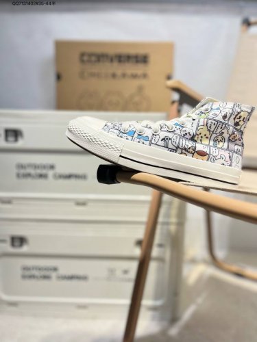 Converse 匡威Chuck Taylor All Star Tom Jerry 防滑耐磨 高帮 帆布鞋 货号:165734C Qq713 2#35-44半