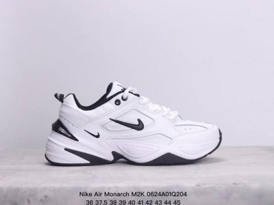 真标耐克nike Air Monarch M2K 经典复古老爹鞋 夸张流线极符 风靡老爹元素 外形延续当下潮流得未来感老爹鞋 设计干净！ 货号:Ao3108-0