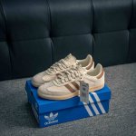 核心私 adidas Samba Og 桑巴舞街头系列德训运动板鞋 采用固色翻毛皮组合牛剖革鞋面材质 外置正确3层组合围条加厚烟胶橡胶大底 货号 Ji3185