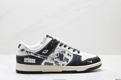 公司级Nike Dunk Low Retro ‘Diy高端定制’耐克 低帮休闲运动板鞋 原装头层材料 用料绝不含糊 独家版型蒸餾加工帶來的是更好的视觉和脚感体验