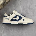 本地 核心私 Nk Sb Dunk Low Lv联名-米蓝印花 周年高端定制 低帮休闲板鞋 #定制鞋盒 大厂纯原品质出货 超高清洁度 皮料切割干净无任何毛边 细