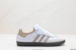 真标阿迪达斯三叶草adidas Originals Samba Og 桑巴舞系列绅士德训足球风百搭低帮休闲运动板鞋 货号:Ji0218 尺码:36 36.5 3