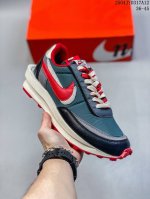 Sacai X Nike Ldwaffle 潮流酷炫华夫鞋 解构 低帮 生活休闲鞋 男女同款 橙 尺码：见图 编码：04Jyd317A12