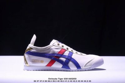 Asics 亚瑟士 男女鞋真标半码制 日产经典老牌-鬼塚虎 Onitsuka Tiger Mexico 66经典墨西哥系列复古经典百搭板鞋休闲运动鞋慢跑鞋 采用
